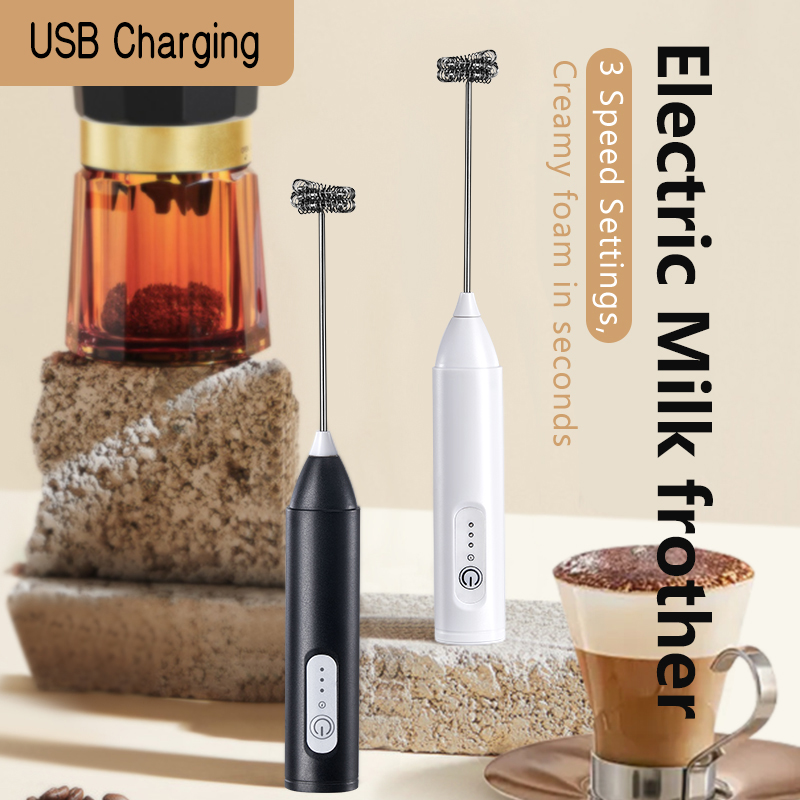 Electric Milk Frother Handheld - Frothers de leite elétricos sem fio