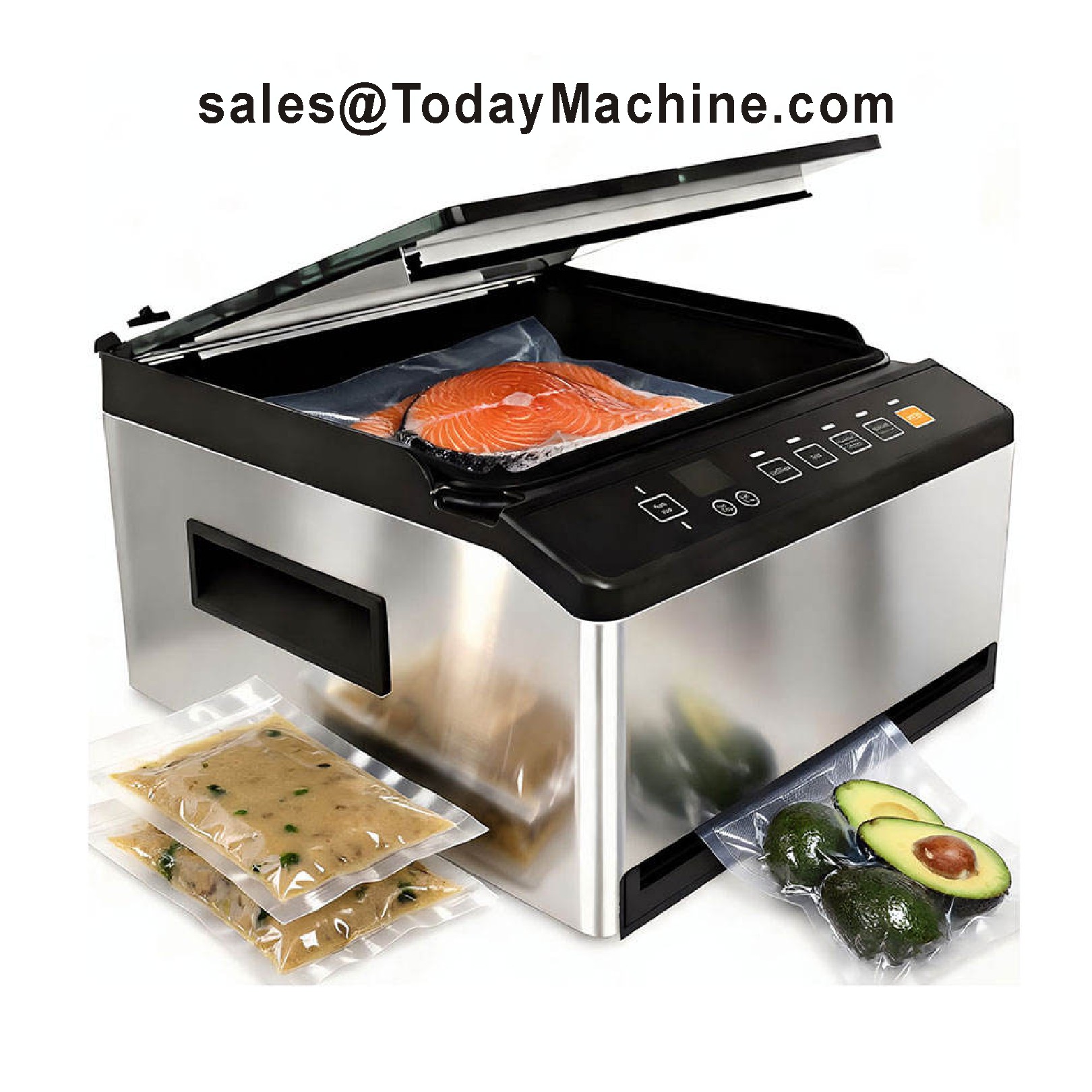 Food Vacuum Sealer Machine - Máquina Seladora a Vácuo Comercial DZ-260
