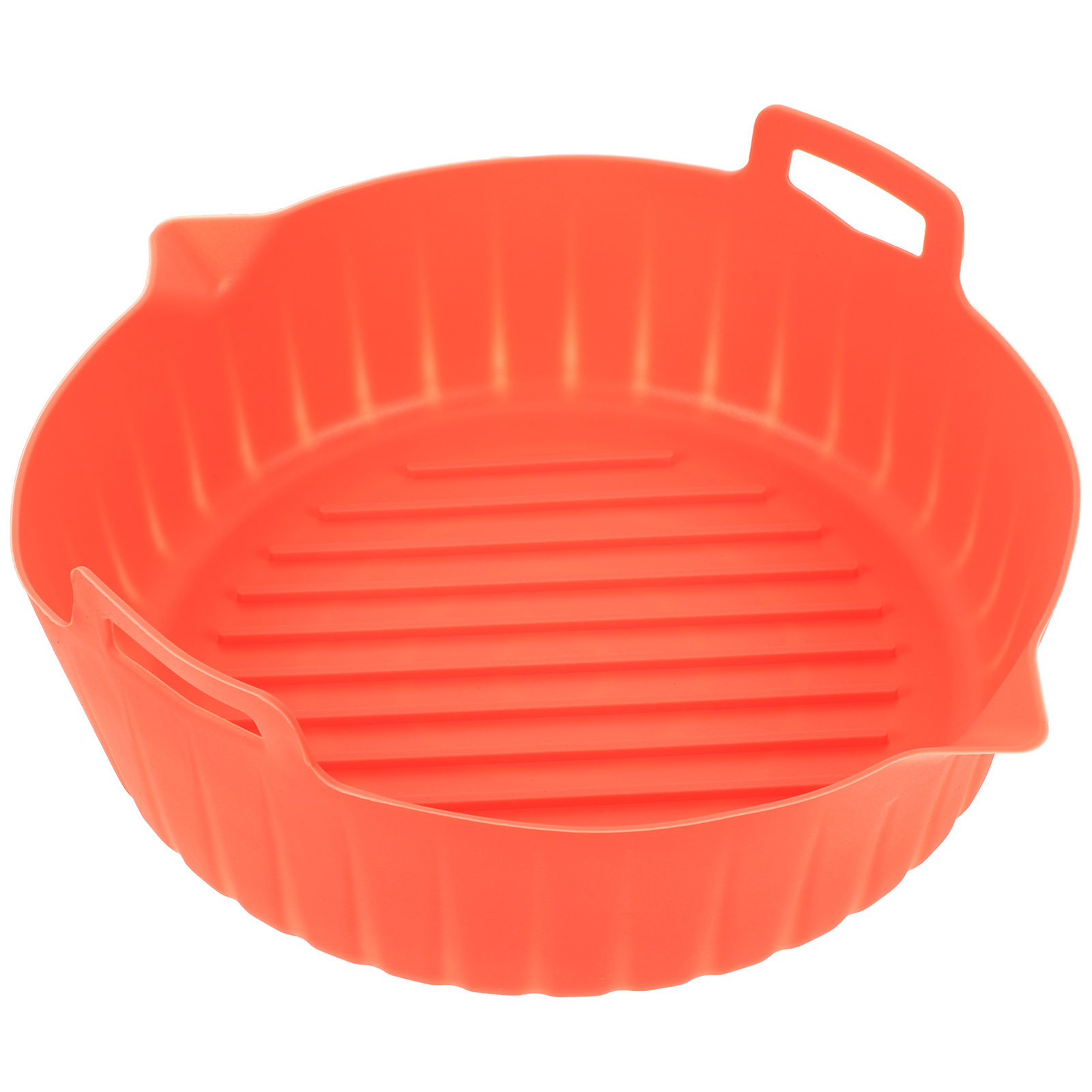 Air Fryer Silicone Pot Liner - Panela de silicone redonda para fritadeira