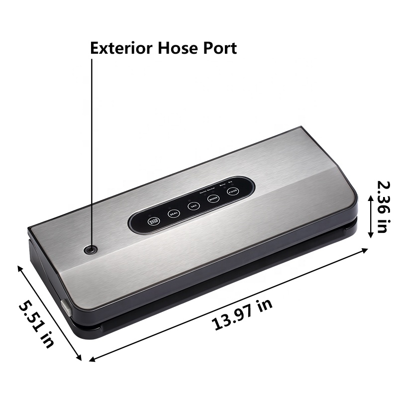 Máquina Seladora a Vácuo Elétr - Food Vacuum Sealer Machine avaliação e preço