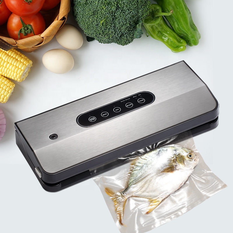 Máquina Seladora a Vácuo Elétr - Food Vacuum Sealer Machine avaliação e preço