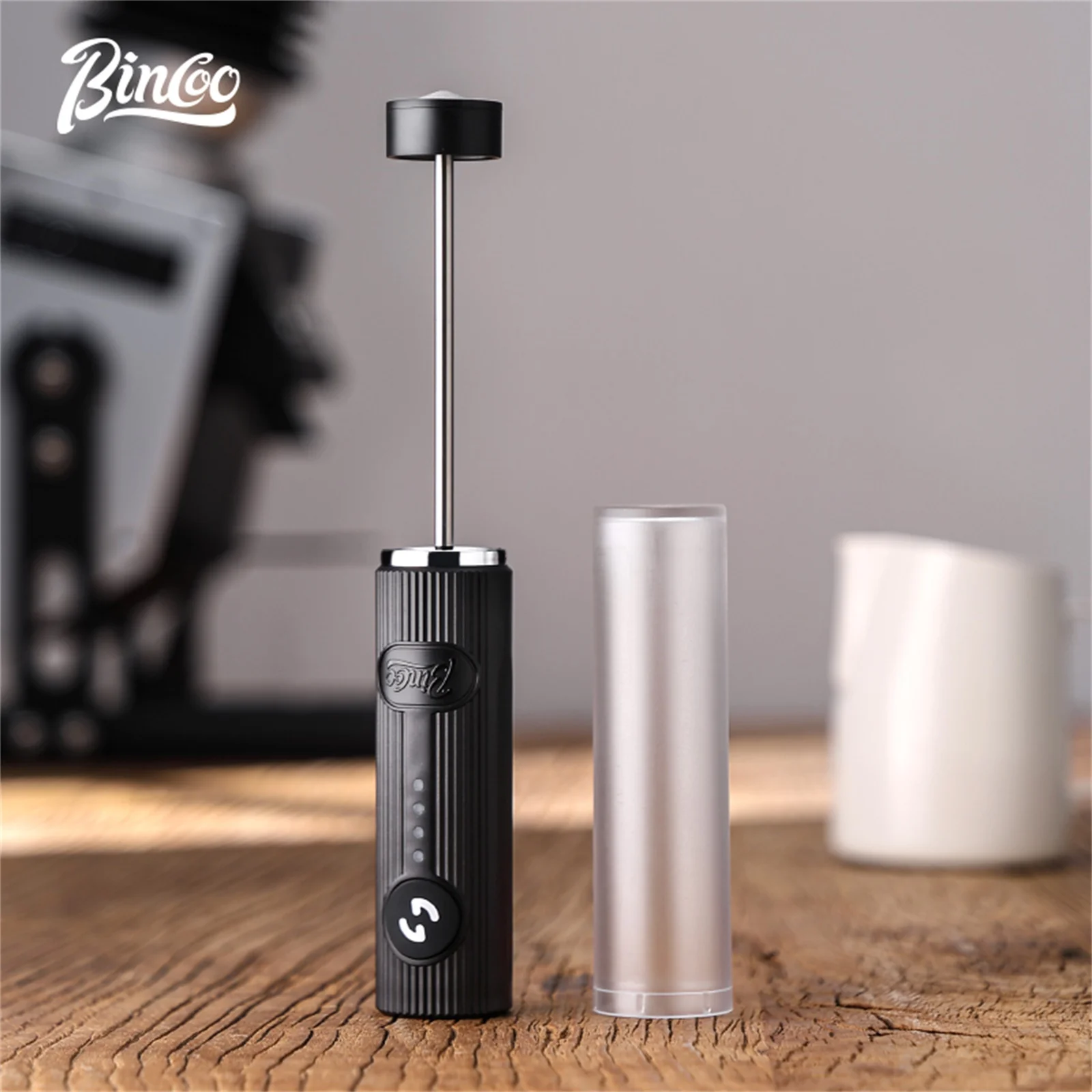 Bincoo novo espumador de leite - Electric Milk Frother Handheld avaliação e preço