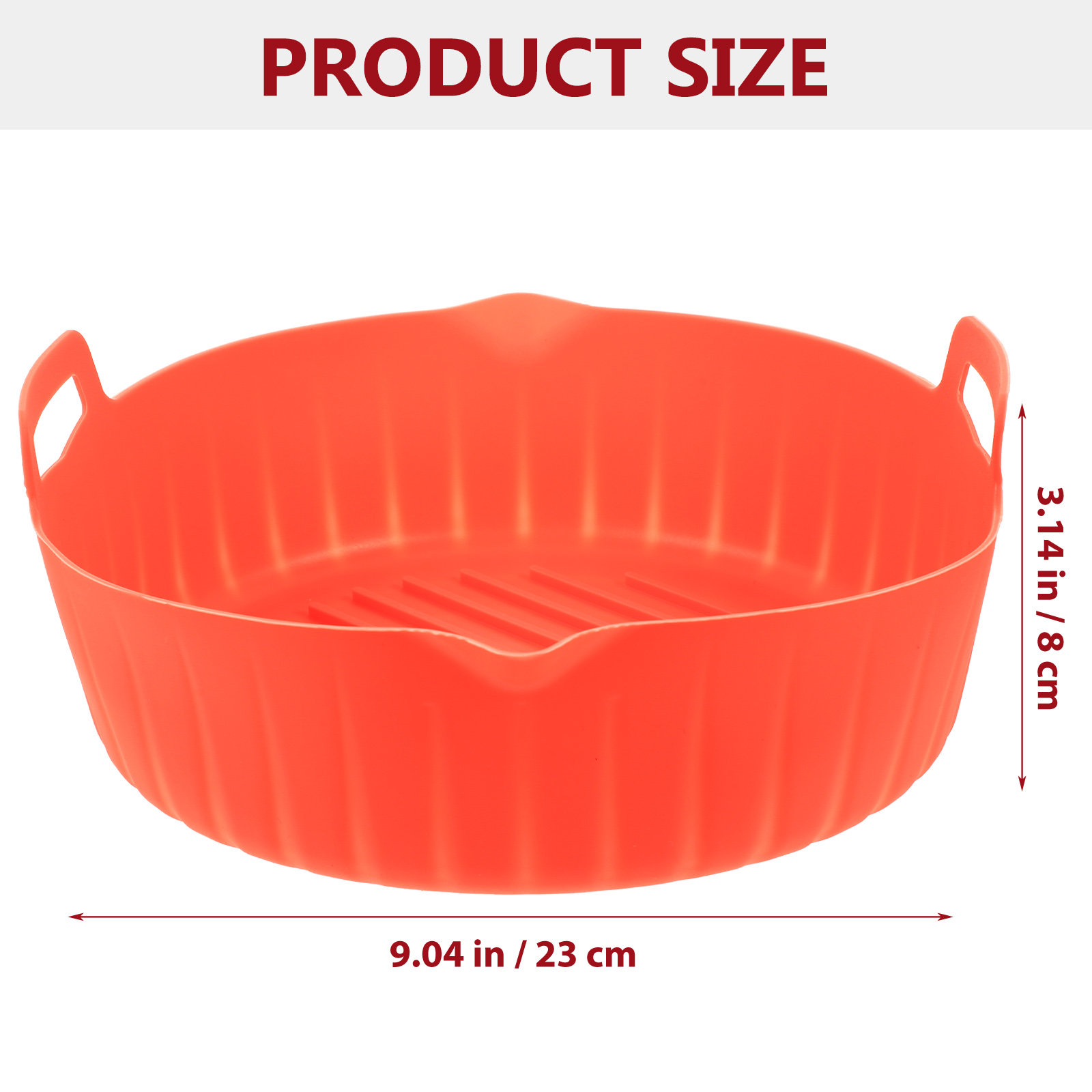 Panela de silicone redonda par - Air Fryer Silicone Pot Liner avaliação e preço